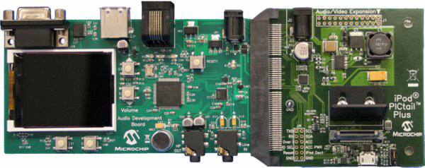 Microchip's PIC32-based audio development board 